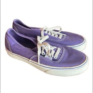 Vans Authentic Skate Shoe - Purple